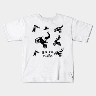 motocross Kids T-Shirt